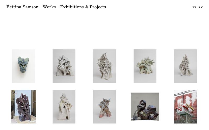 Bettina Samson — works overview